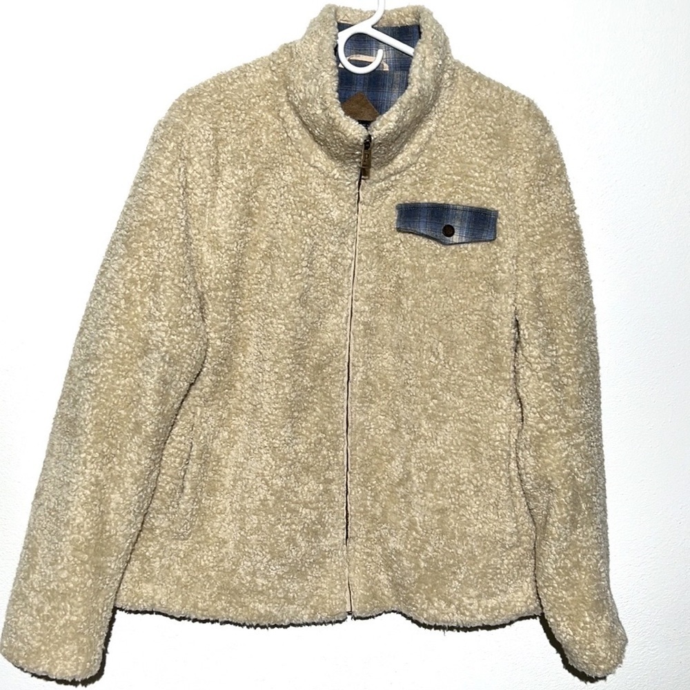 Pendleton Sherpa Fuzzy Zip Jacket - image 2